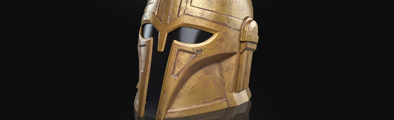 Image of Star Wars: The Black Series The Armorer 1:1 Scale Wearable Electronic Helmet