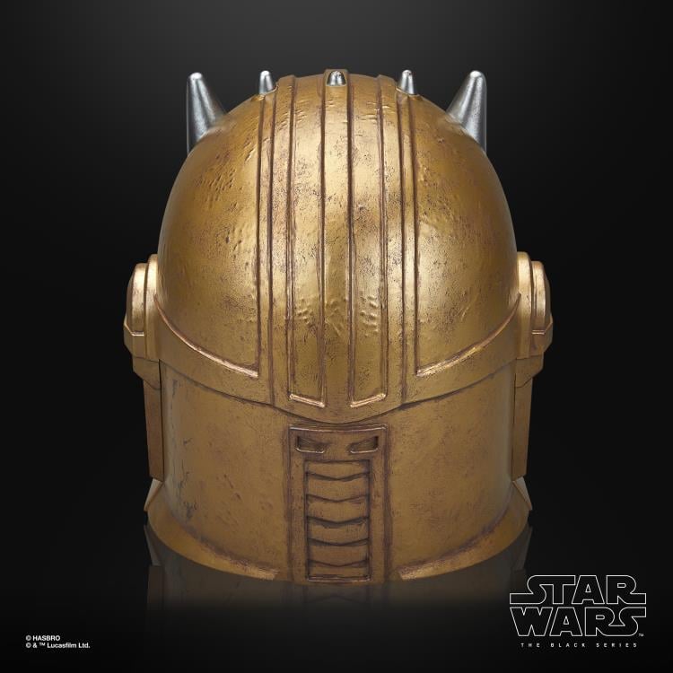 Star Wars: The Black Series The Armorer 1:1 Scale Wearable Electronic Helmet Gallery Image 6