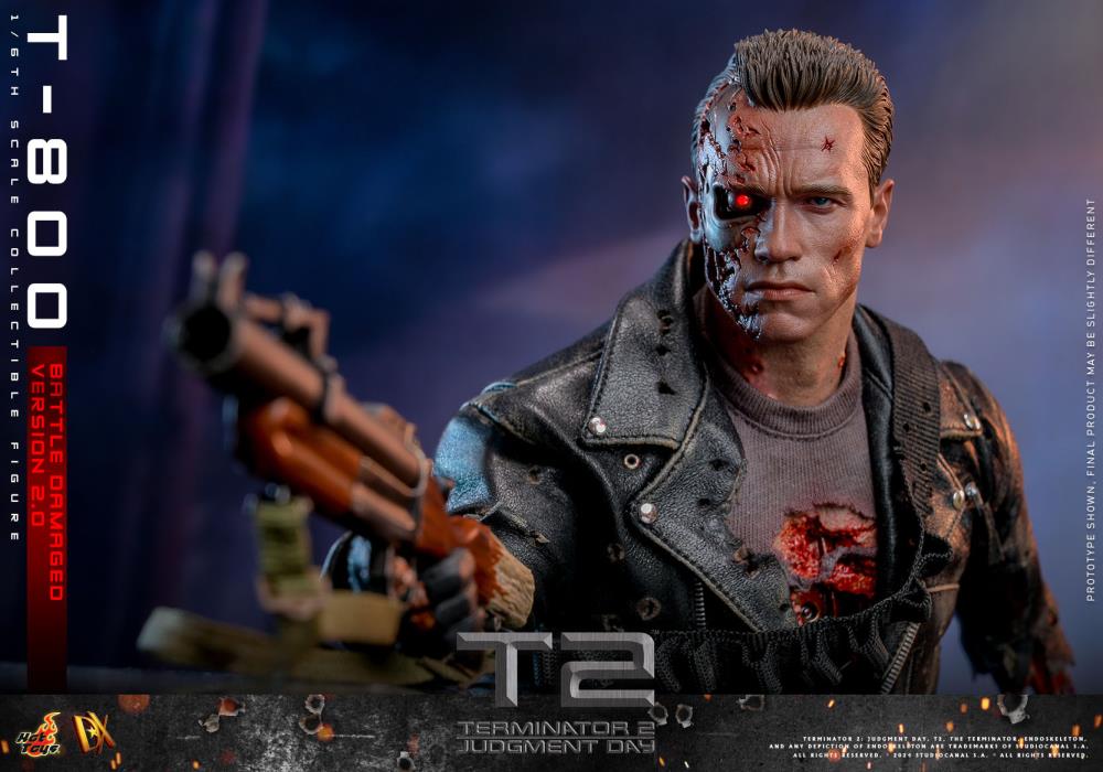 ⭐︎　No.T2 No.T9 Terminator 2: Judgment Day: T-800 (Battle Damaged Version 2.0