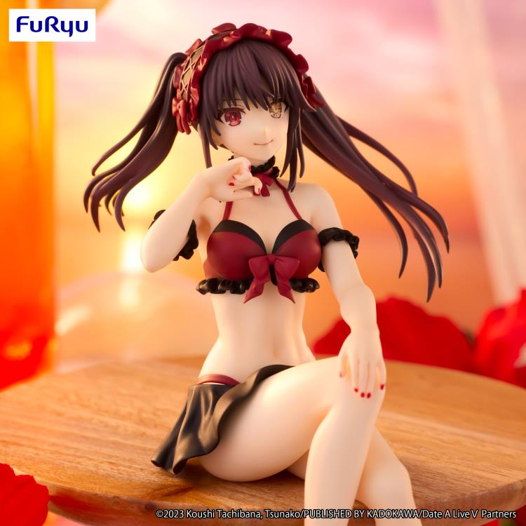 トップス Kurumi Date A Live V Kurumi Tokisaki (Swimsuit Ver.) Noodle Stopper Figure