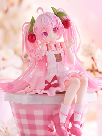 Vocaloid Sakura Miku (2025 Ver.) Noodle Stopper Figure Gallery Image 2