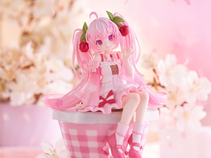 Vocaloid Sakura Miku (2025 Ver.) Noodle Stopper Figure Gallery Image 1