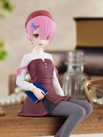 Re:Zero Starting Life in Another World Ram (Book Girl Ver.) Noodle Stopper Figure Gallery Image 2