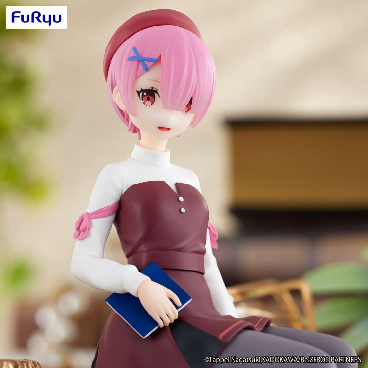 Re:Zero Starting Life in Another World Ram (Book Girl Ver.) Noodle Stopper Figure Gallery Image 5