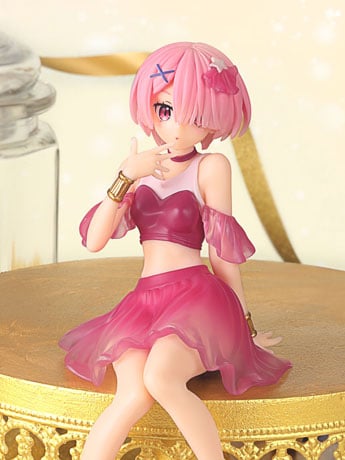 Re:Zero Starting Life in Another World Ram (Twinkle Party Another Color Ver.) Noodle Stopper Figure Gallery Image 2