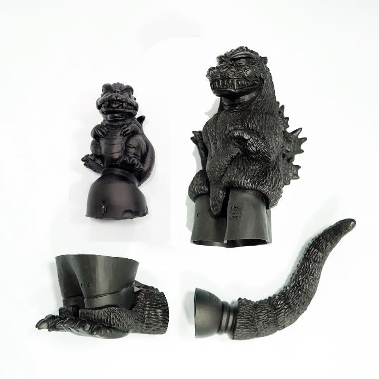 Godzilla vs. Mechagodzilla II MAME Godzilla & Baby Soft Vinyl
