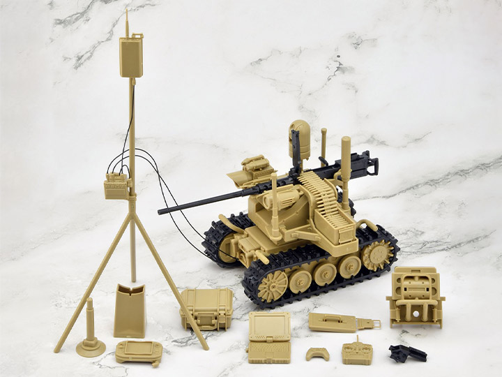 Little Armory LD049 UGV Armed Robot System 2: Caliber Carrier 1/12 Scale Accessory Set Gallery Image 1