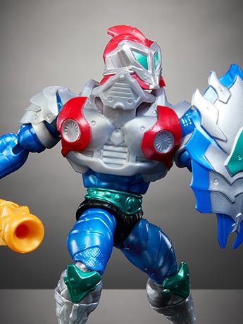 Masters of the Universe: Origins Turtles of Grayskull Mekaneck Action Figure Gallery Image 2