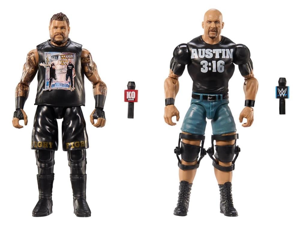 WWE Main Event Showdown Series 20 "Stone Cold" Steve Austin & Kevin Owens Two-Pack Gallery Image 6