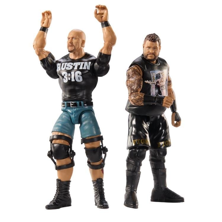 WWE Main Event Showdown Series 20 "Stone Cold" Steve Austin & Kevin Owens Two-Pack Gallery Image 3