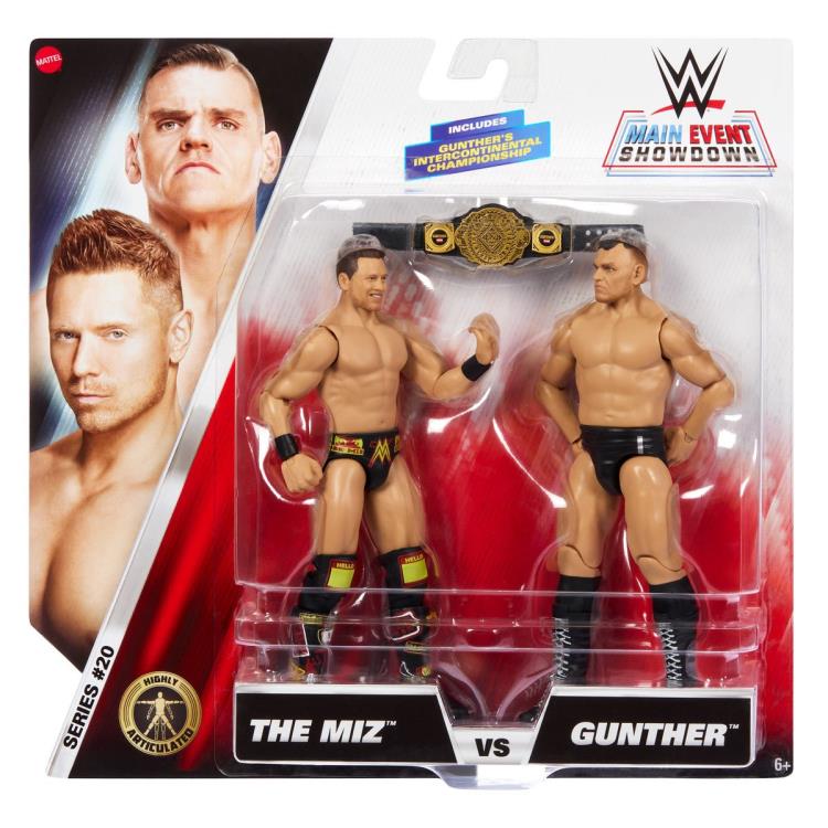 WWE Main Event Showdown Series 20 Gunther & The Miz Two-Pack