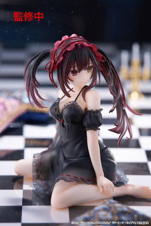 Date A Live Desktop Cute Kurumi Tokisaki (Nightwear Ver.) Figure Gallery Image 5