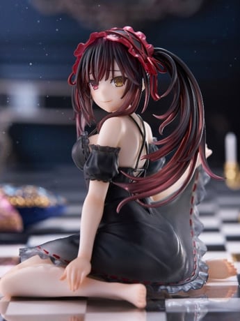 Date A Live Desktop Cute Kurumi Tokisaki (Nightwear Ver.) Figure Gallery Image 2