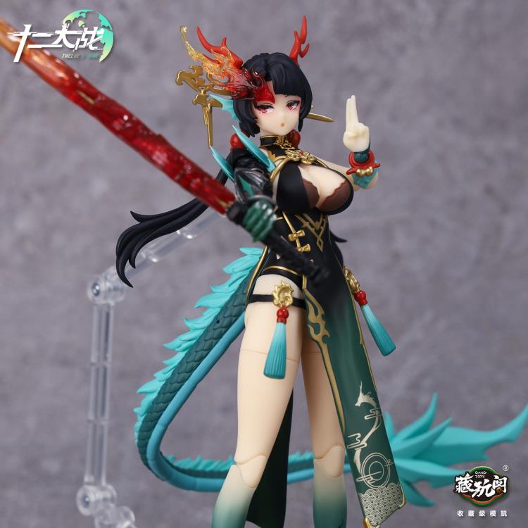Twelve's War Dragon Girl Loong 1/12 Scale Action Figure Gallery Image 17