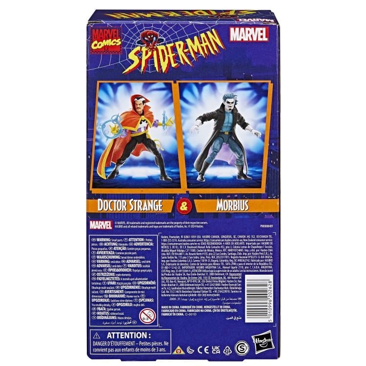 Spider-Man Marvel Legends Doctor Strange & Morbius Exclusive Action Figure Two-Pack Gallery Image 19