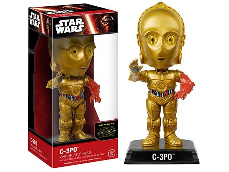 Star Wars Wacky Wobblers C-3PO (The Force Awakens) Gallery Image 1
