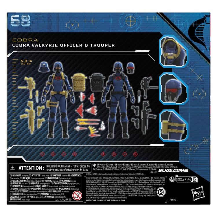 G.I. Joe Classified Series #68 Cobra Valkyries Exclusive Action