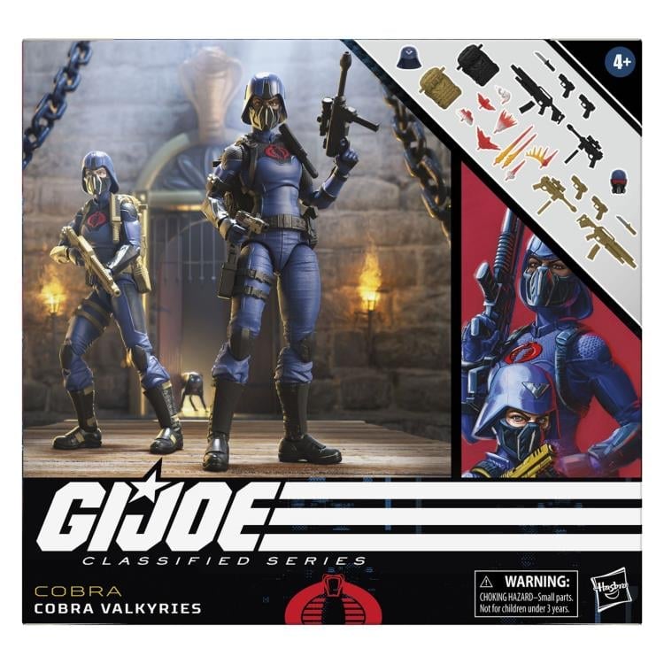 G.I. Joe Classified Series #68 Cobra Valkyries Exclusive Action Figure Set Gallery Image 11