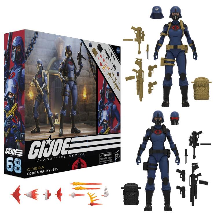 G.I. Joe Classified Series #68 Cobra Valkyries Exclusive Action Figure Set Gallery Image 10