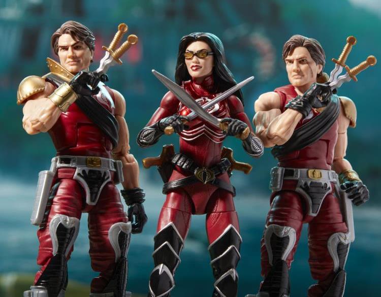 G.I. Joe Classified Series Crimson Strike Team: Baroness, Tomax