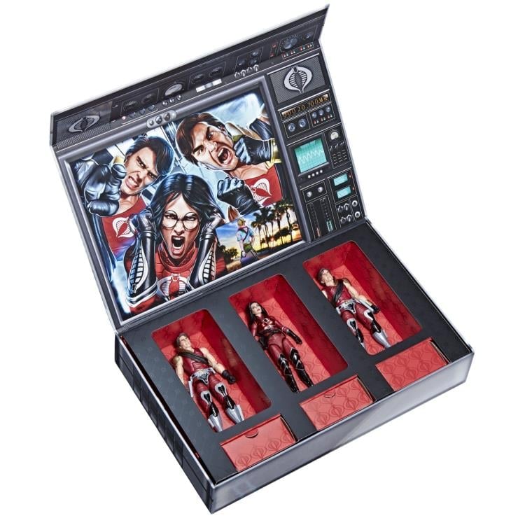 G.I. Joe Classified Series Crimson Strike Team: Baroness, Tomax, & Xamot Exclusive Action Figure Set Gallery Image 14