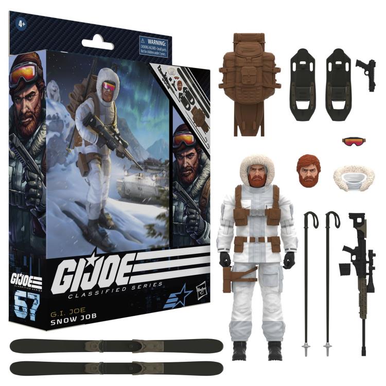 G.I. Joe Classified Series #67 Snow Job Exclusive Action Figure Gallery Image 13