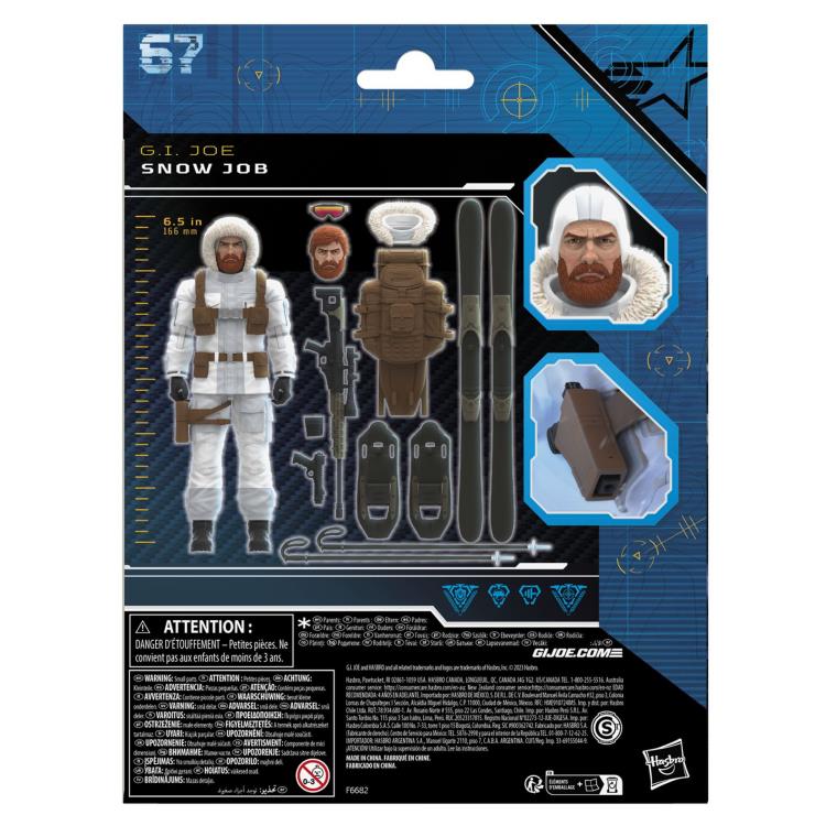 G.I. Joe Classified Series #67 Snow Job Exclusive Action Figure Gallery Image 15