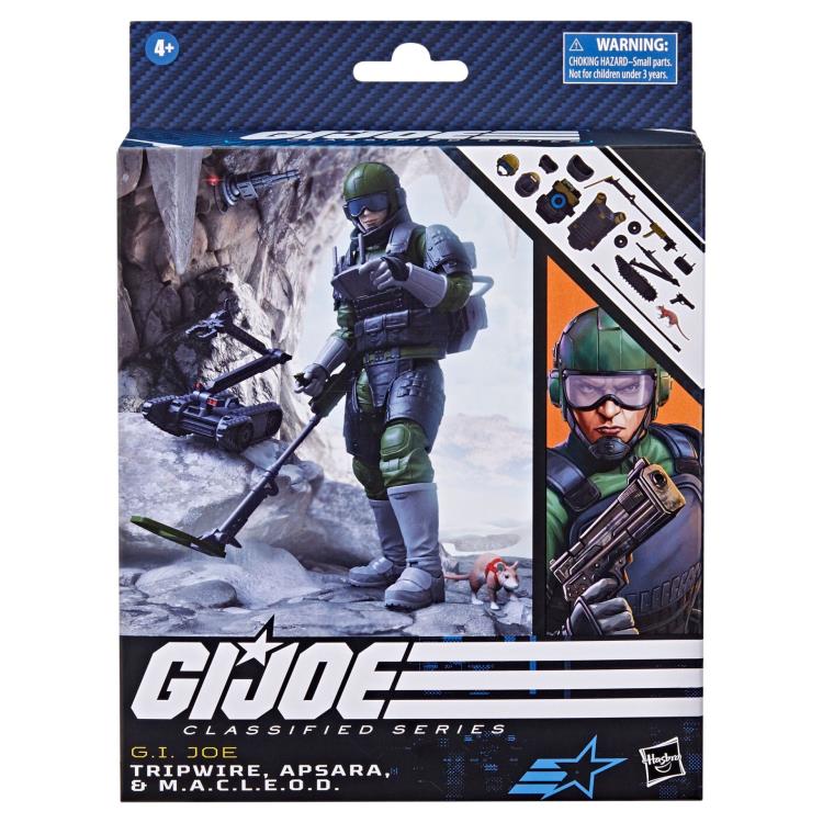 G.I. Joe Classified Series #78 Tripwire, Apsara, & M.A.C.L.E.O.D. Exclusive Action Figure Set Gallery Image 13