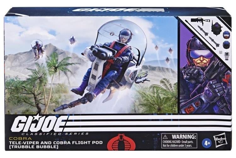 G.I. Joe Classified Series #79 Tele-Viper & Cobra Flight Pod (Trubble Bubble) Exclusive Action Figure Set Gallery Image 13