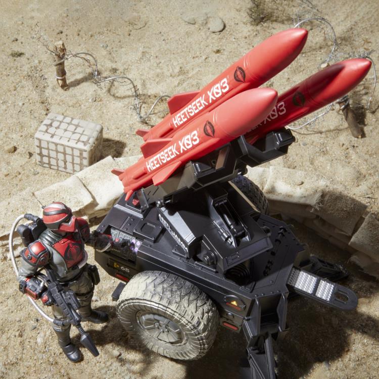 G.I. Joe Classified Series Cobra H.I.S.S. Techno-Viper & H.M.S. (Heetseek Missile System) Exclusive Action Figure Set Gallery Image 4