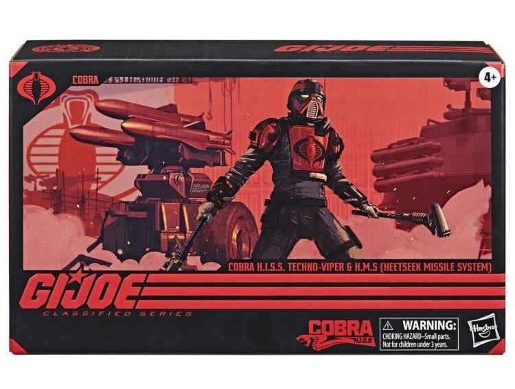 G.I. Joe Classified Series Cobra H.I.S.S. Techno-Viper & H.M.S. (Heetseek Missile System) Exclusive Action Figure Set Gallery Image 14