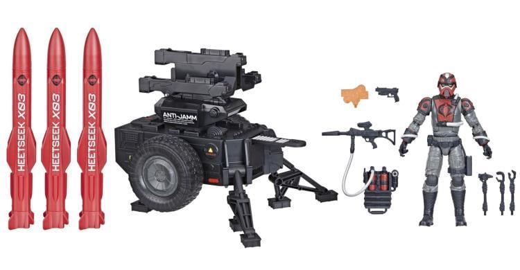 G.I. Joe Classified Series Cobra H.I.S.S. Techno-Viper & H.M.S. (Heetseek Missile System) Exclusive Action Figure Set Gallery Image 13