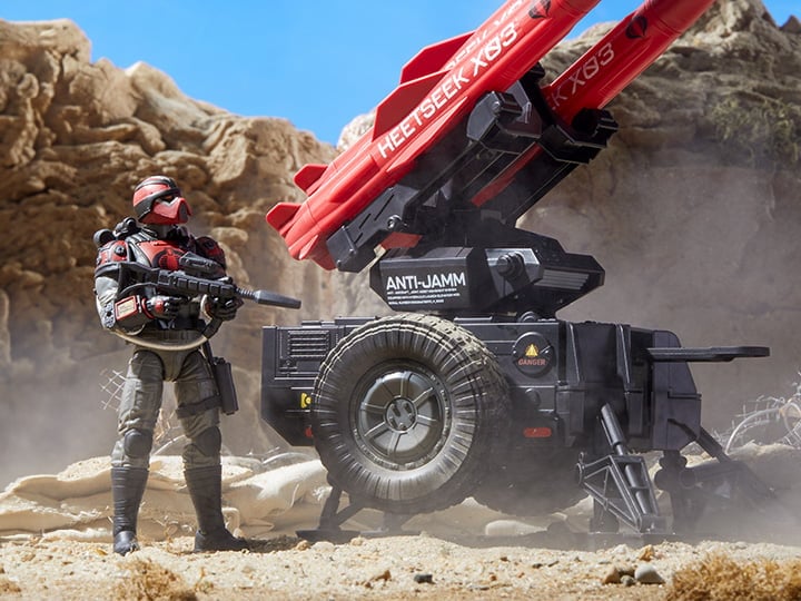 G.I. Joe Classified Series Cobra H.I.S.S. Techno-Viper & H.M.S. (Heetseek Missile System) Exclusive Action Figure Set Gallery Image 1