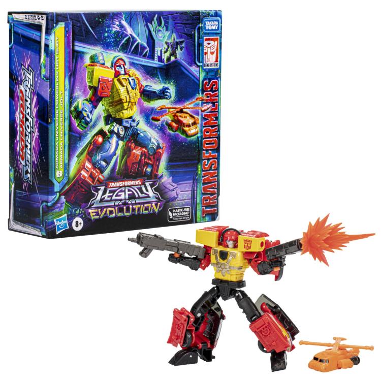 Transformers: Legacy Evolution Armada Universe Powerlinx Hot Shot and Jolt Exclusive Action Figure Set Gallery Image 16