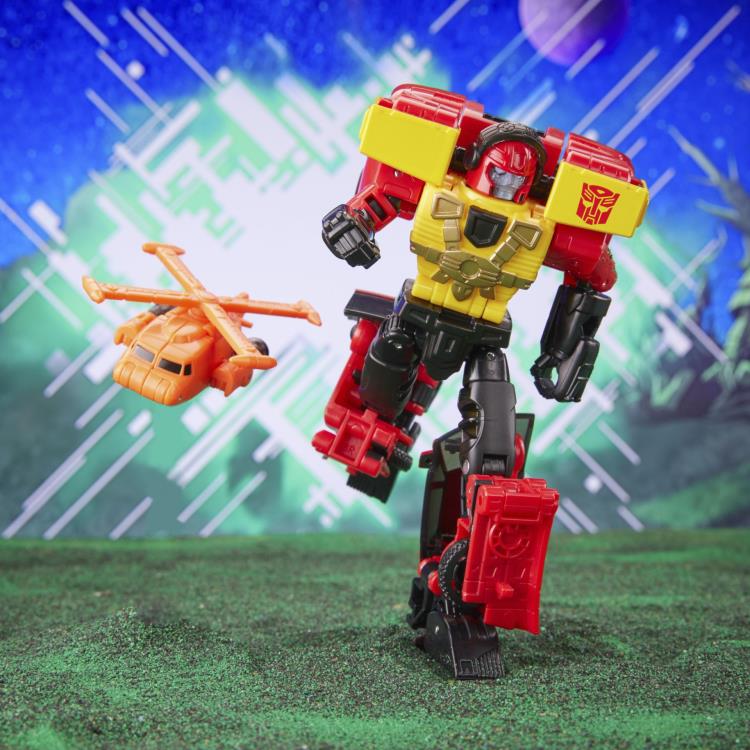Transformers: Legacy Evolution Armada Universe Powerlinx Hot Shot and Jolt Exclusive Action Figure Set Gallery Image 3
