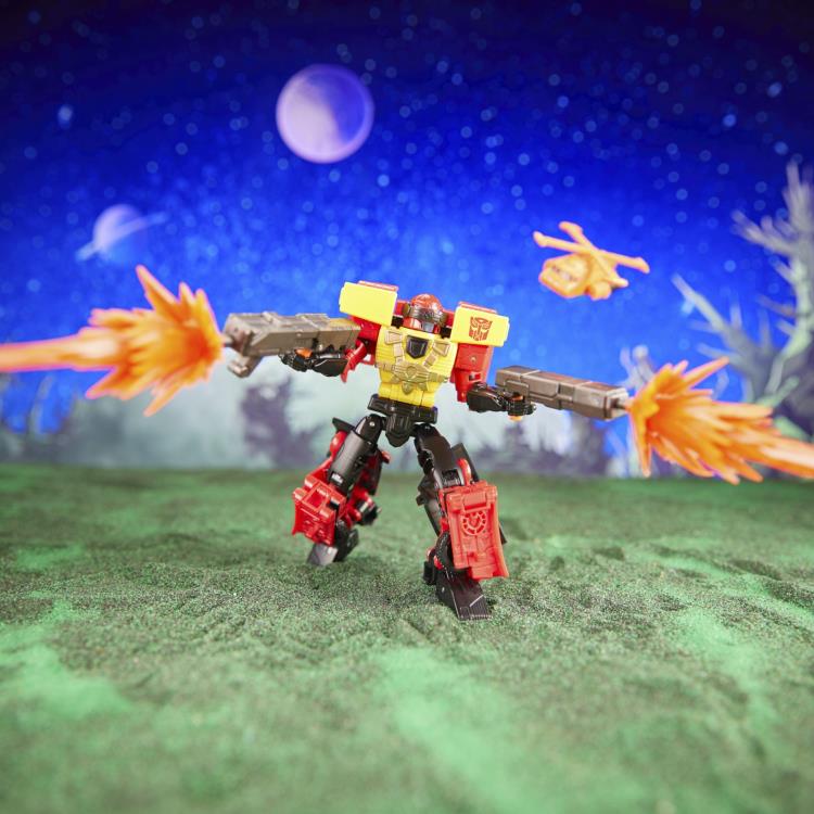 Transformers: Legacy Evolution Armada Universe Powerlinx Hot Shot and Jolt Exclusive Action Figure Set Gallery Image 5