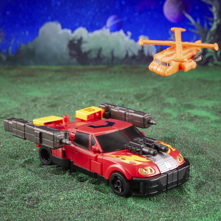 Transformers: Legacy Evolution Armada Universe Powerlinx Hot Shot and Jolt Exclusive Action Figure Set Gallery Image 12