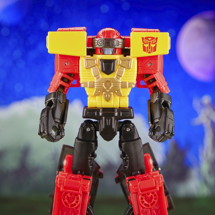 Transformers: Legacy Evolution Armada Universe Powerlinx Hot Shot and Jolt Exclusive Action Figure Set Gallery Image 9