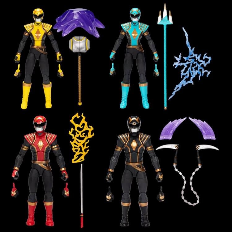 Power Rangers Lightning Collection Omega Rangers Exclusive Action Figure Four-Pack Gallery Image 14