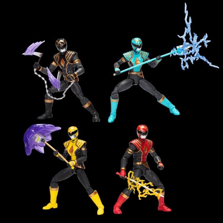 Power Rangers Lightning Collection Omega Rangers Exclusive Action Figure Four-Pack Gallery Image 13