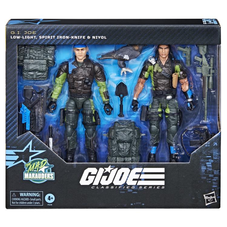 G.I. Joe Classified Series #128 Mad Marauders Low-Light, Spirit Iron-Knife and Niyol Exclusive Action Figure Three-Pack Gallery Image 13