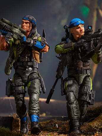 G.I. Joe Classified Series #128 Mad Marauders Low-Light, Spirit Iron-Knife and Niyol Exclusive Action Figure Three-Pack Gallery Image 2