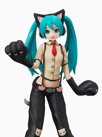Hatsune Miku Project DIVA Arcade Future Tone Hatsune Miku (Kitty Cat) Super Premium Figure Gallery Image 2
