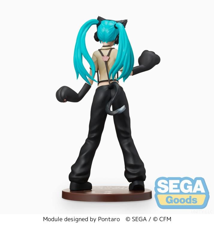 Hatsune Miku Project DIVA Arcade Future Tone Hatsune Miku (Kitty Cat) Super Premium Figure Gallery Image 5