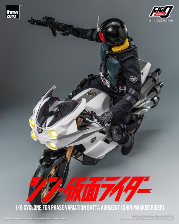 Shin Kamen Rider FigZero Cyclone for Phase Variation Batta