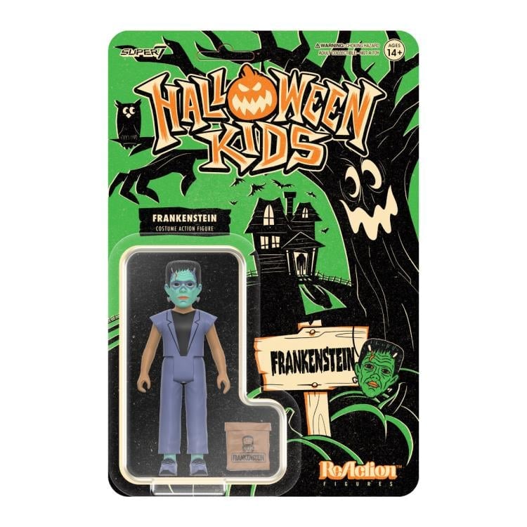 Universal Monsters Halloween Kids ReAction Frankenstein Boy Action Figure Gallery Image 6