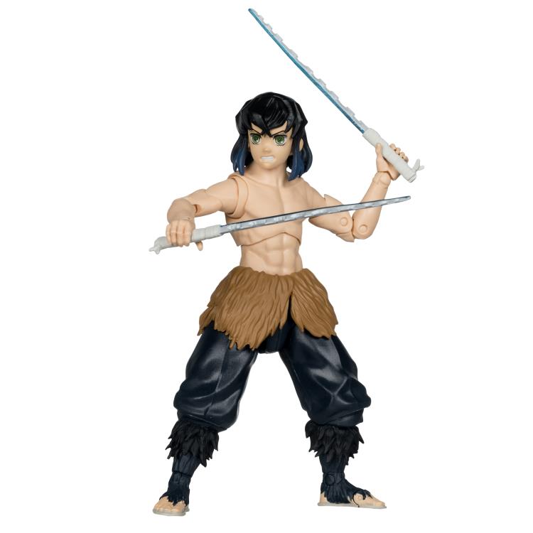 Demon Slayer: Kimetsu no Yaiba Inosuke Hashibira (Unmasked)  7" Action Figure Gallery Image 3