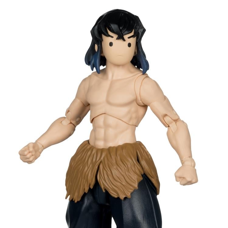 Demon Slayer: Kimetsu no Yaiba Inosuke Hashibira (Unmasked)  7" Action Figure Gallery Image 6