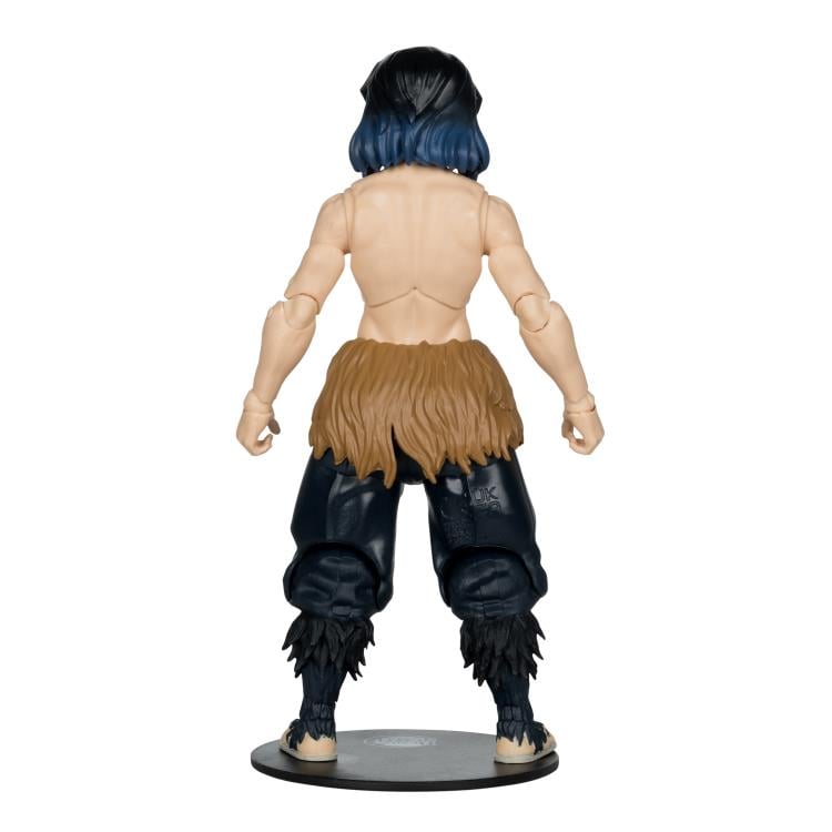 Demon Slayer: Kimetsu no Yaiba Inosuke Hashibira (Unmasked)  7" Action Figure Gallery Image 5