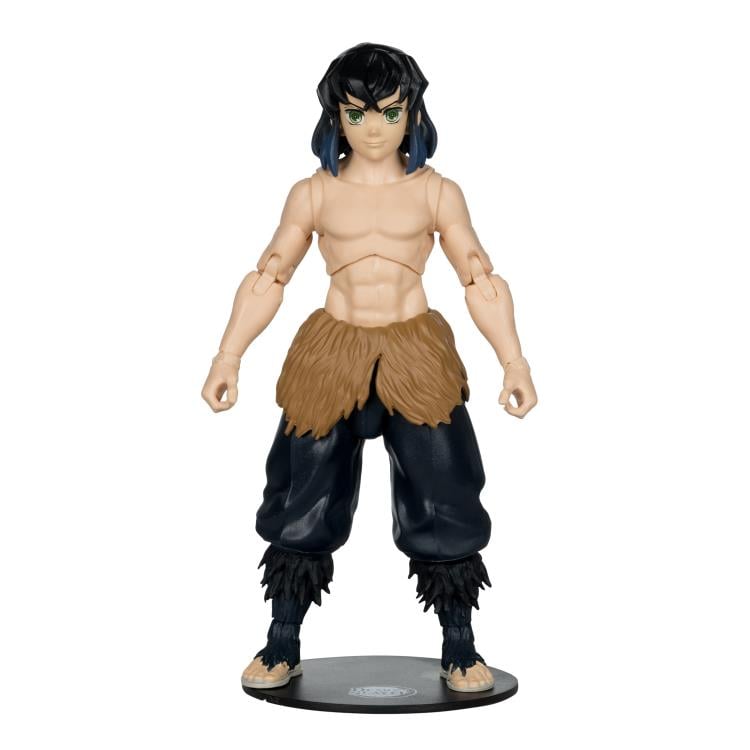 Demon Slayer: Kimetsu no Yaiba Inosuke Hashibira (Unmasked)  7" Action Figure Gallery Image 4